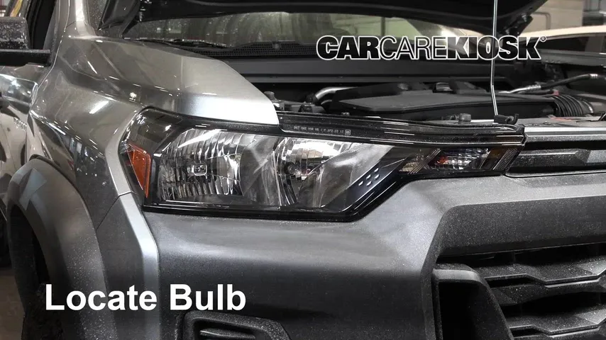 2024 Chevrolet Colorado Trail Boss 2.7L 4 Cyl. Turbo Lights Headlight (replace bulb)